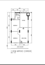 Blk 57 Geylang Bahru Ville (Kallang/Whampoa), HDB 3 Rooms #450871401